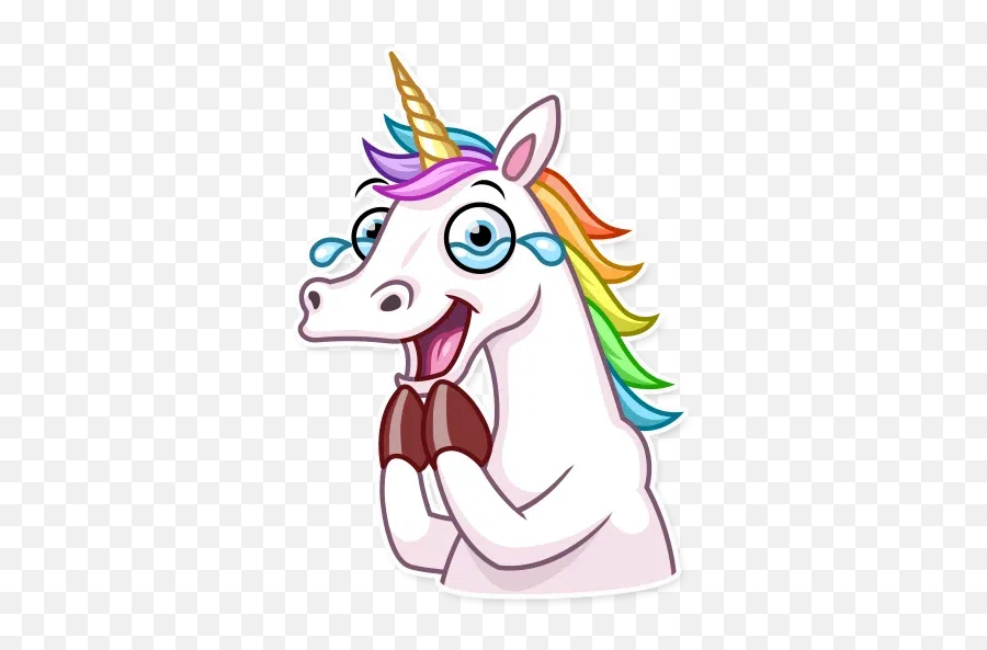 Icon Whatsapp Stickers - Stickers Cloud Unicorn Sticker Telegram Emoji,Unicorn Emoticons