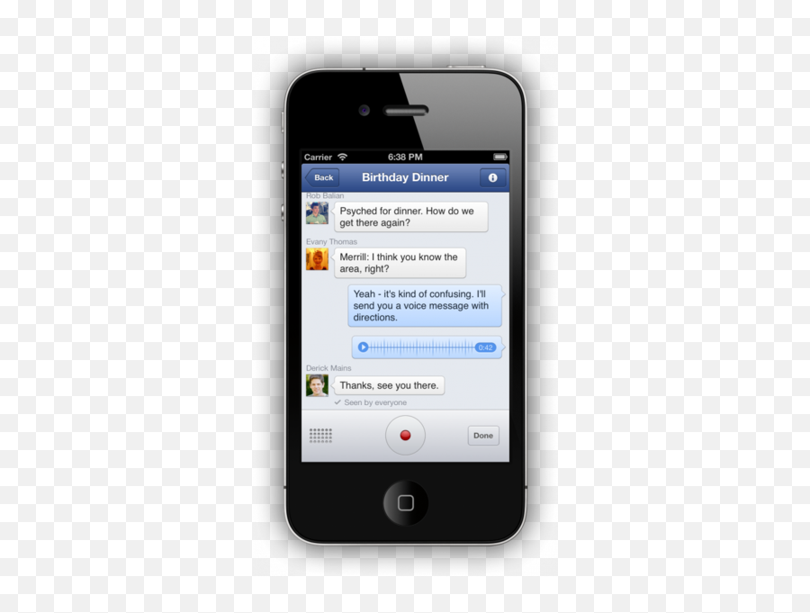 Facebook Messenger Ahora Con Notas De Voz - Ishop Iphone With Horrible Messages Emoji,Ios9 New Emojis