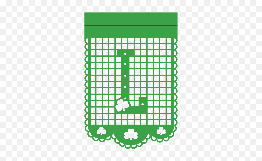 Letter L Garland St Patricks - Scalable Vector Graphics Emoji,Firewood Emoji