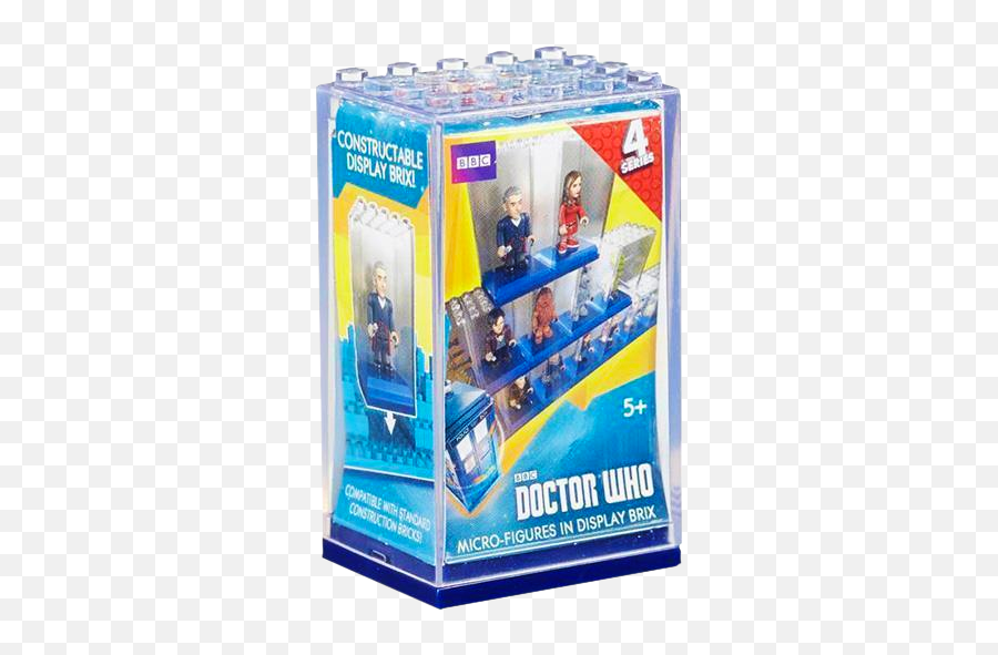 Doctor Who Series 4 - Micro Figure In Display Brix Case Blind Box Doctor Who Micro Figures Series 1 Emoji,Emoji Ice Cube Tray