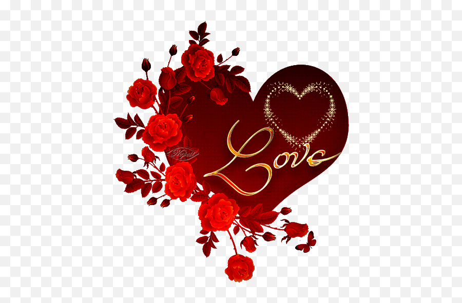 Fotos Animadas De Amor Gif De Amor - Love Rose Flower Gif Emoji,Emojis De Presentimiento