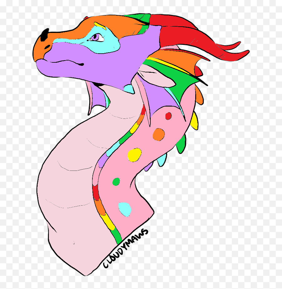 Wings Of Fire Adopts Currently Only Doing Requests - A Mythical Creature Emoji,Rainwing Colors With Emotions