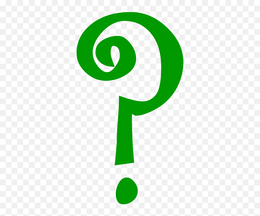 Signo De Interrogacion Verde Png Image - Transparent Green Question Mark Png Emoji,Emojis De Signos De Interrogacion