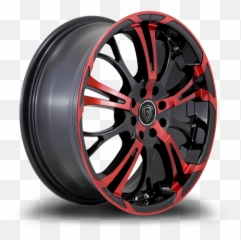White Diamond Luxury Wheels - 16 Red Black Rims Emoji,Work Emotion T7r G35