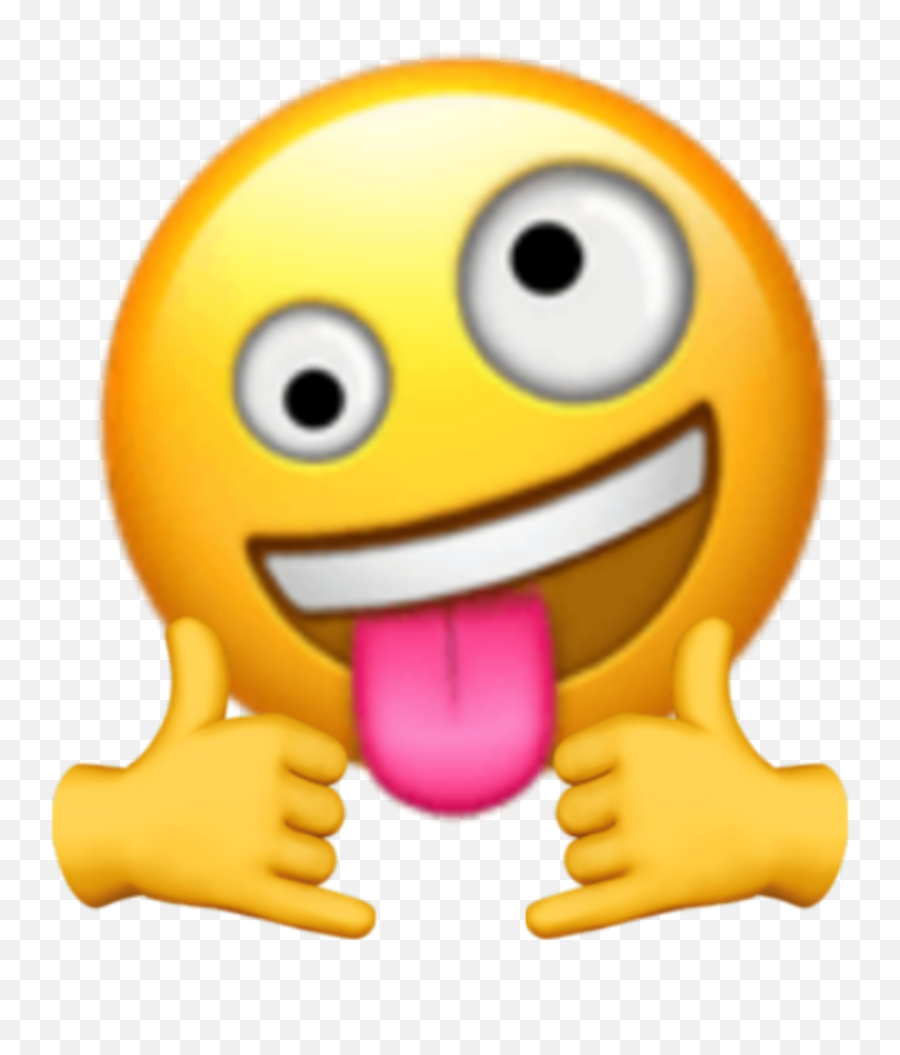 The Coolest Emoji Stickers On Picsart - Funny Emoji Face,Look He Likes You Penis Emoticon