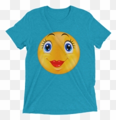 Double Heart Kiss Emoji Cute Valentines - Girly,Cute Shirts Monday