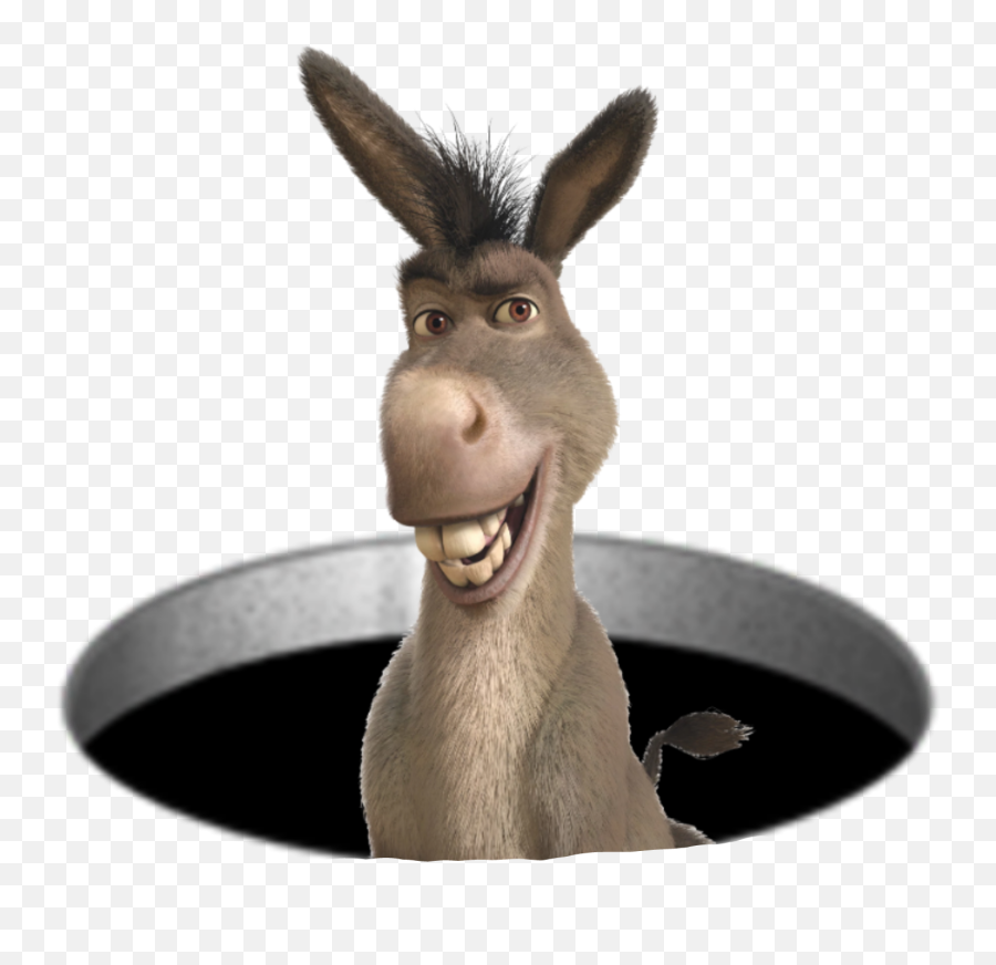Shrek Donkey Shitpost A Image By - Animal Figure Emoji,Andriod Donkey Emoji