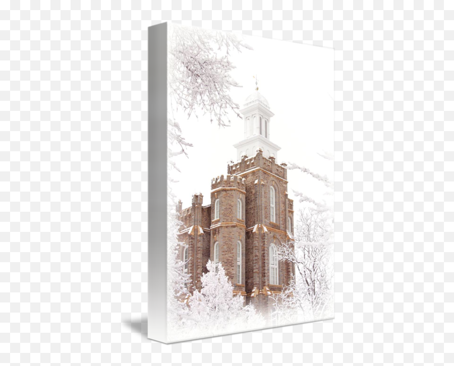 Logan Utah Lds Temple V By David Kocherhans - Logan Utah Temple Emoji,Emoticons Of Mormon Temple