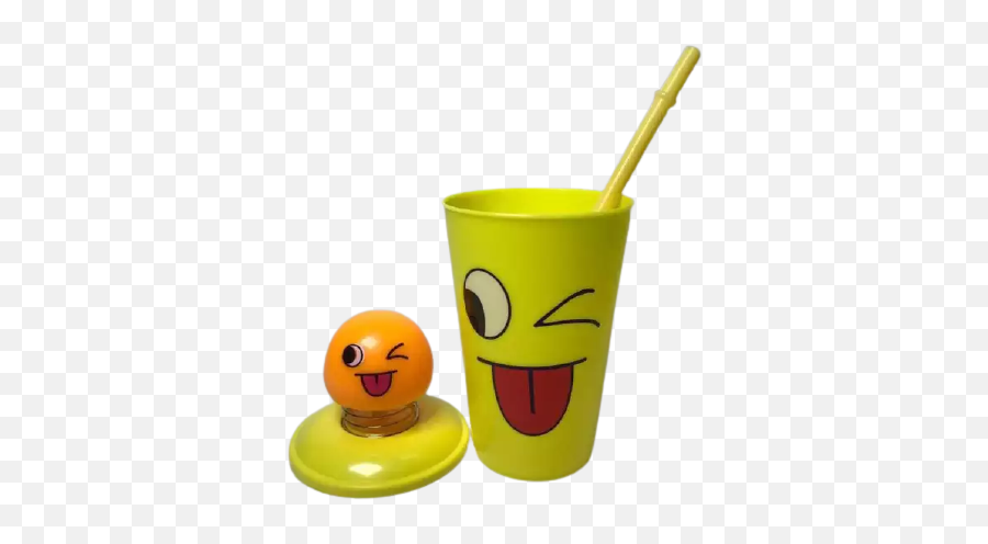 Yangma Gelas Plastik Mug Karakter Emoji Smile Tutup Goyang Gratis Tik Tok Mainan Anak Smiling Cod Promo Murah Best Seller - Happy,Emoticon Minta Maaf