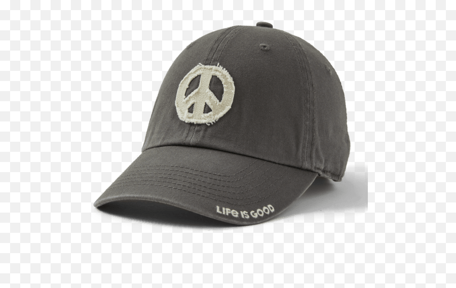 Hats Peace Sign Tattered Chill Cap - Unisex Emoji,Facebook Chat Emoticons Peace Sign