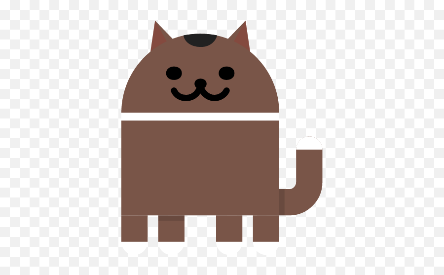 Android Nougat Has An Interesting - Gato Android Emoji,Neko Emoji