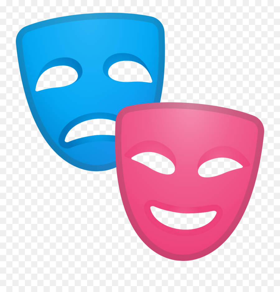 Performing Arts Emoji Meaning With - Two Faced Emoji,Mask Emoji