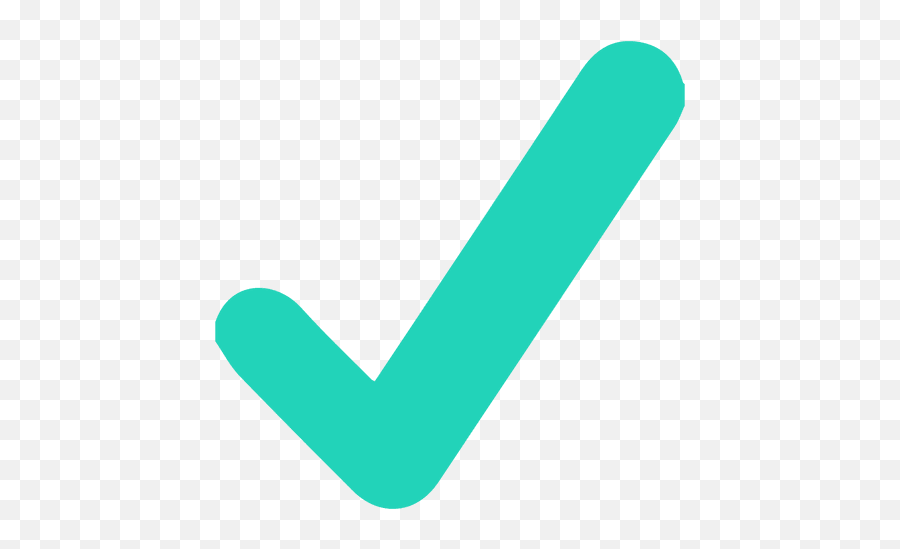 Blue Flat Check Mark Transparent Png - Animated Blue Check Mark Gif Emoji,Checked Emoticon For Ig