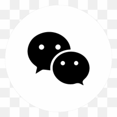 Andrei Grachev - We Chat Icon Black Emoji,Wechat Falling Emoticons 2014