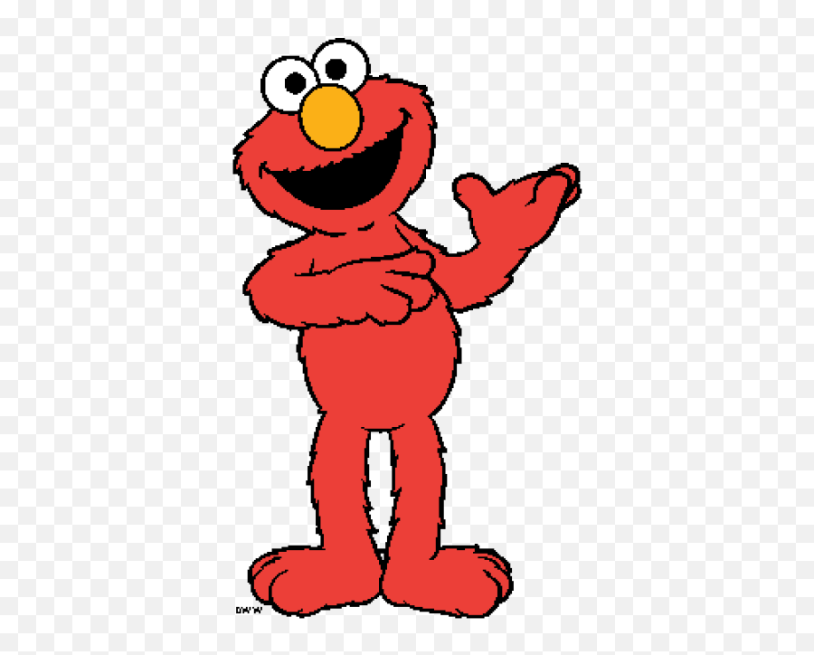 Elmo Png And Vectors For Free Download - Dlpngcom Cartoon Clipart Elmo Emoji,Sesame Street Count Numbers Emoticon