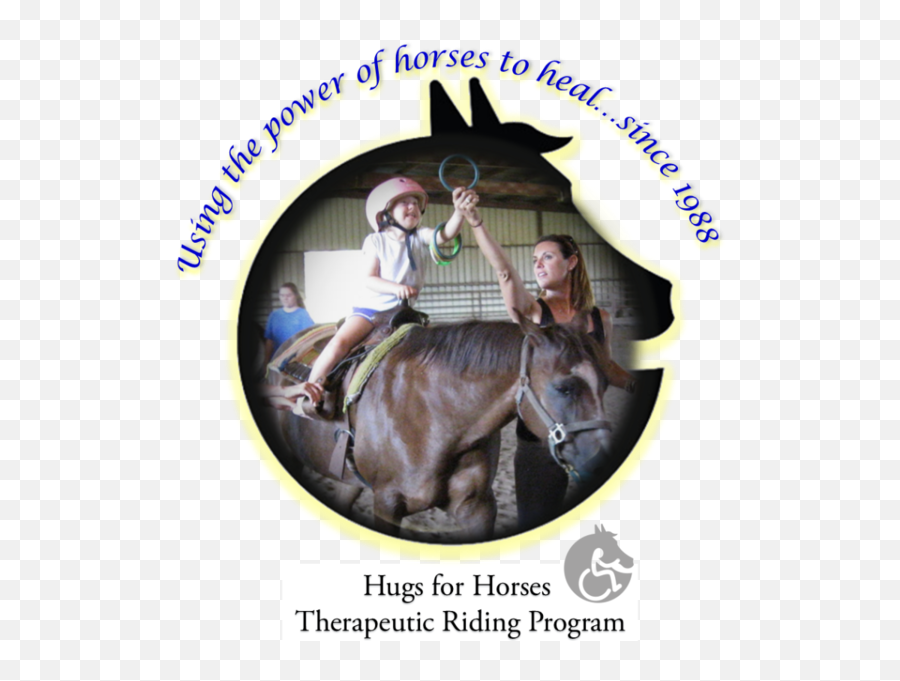 Hugs For Horses Therapeutic Riding - Halter Emoji,Emotion Horse Rider Metaphor