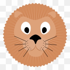 Lion Face Clipart - Camera Siluet Emoji,Lion Face Emoji