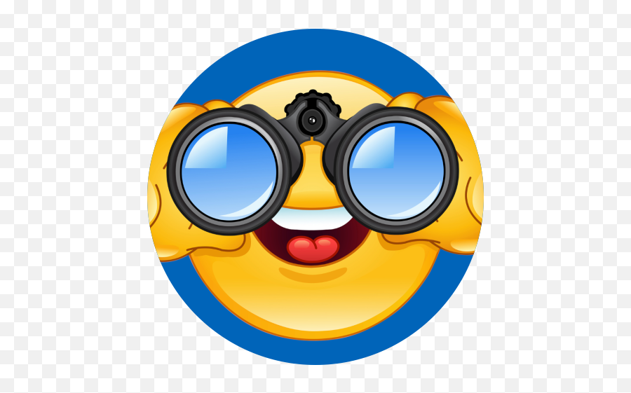 Cross - Binocular Emoji,Binocular Emoticon