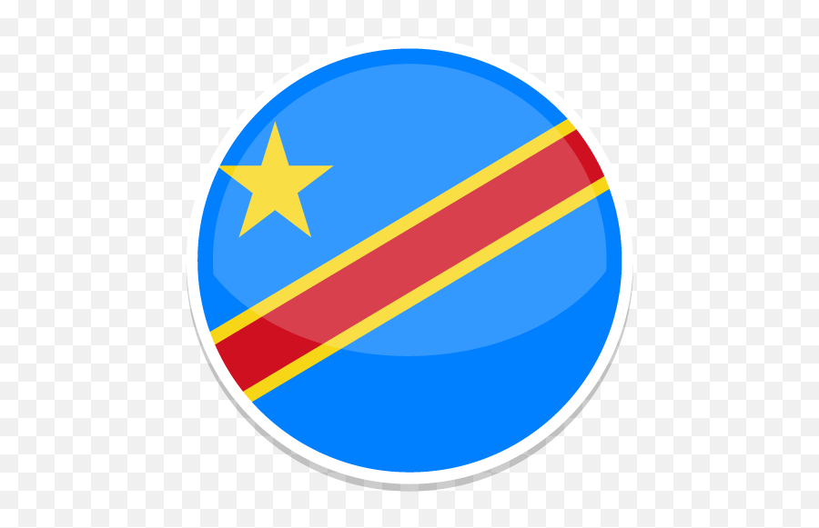 Congo Kinshasa Icon - Congo Png Emoji,Congo Flag Emoji