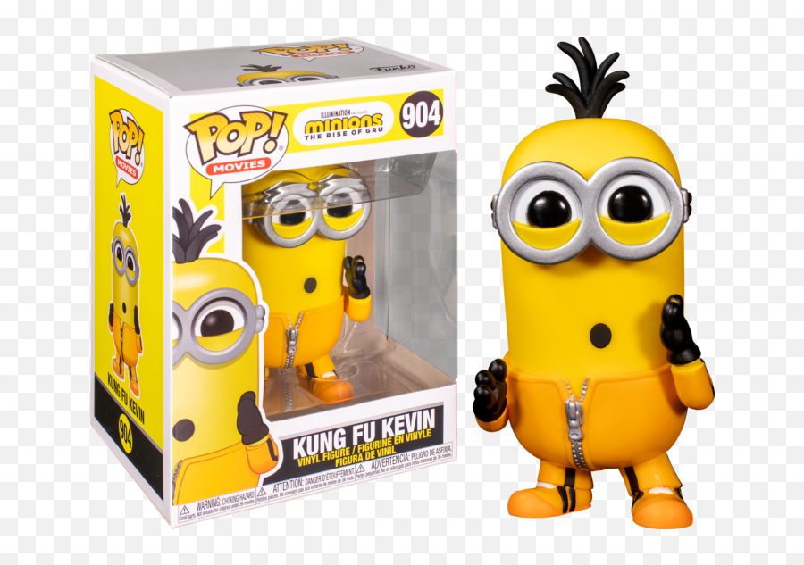 Funko Pop Minions 2 The Rise Of Gru - Kung Fu Kevin 904 Minions The Rise Of Gru Kung Fu Kevin Funko Emoji,Sonic Mail Additional Emoticons