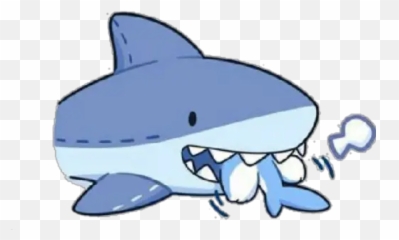 Little Shark Stickers For Whatsapp - Great White Shark Emoji,Shark Emoji Android