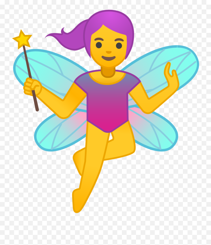 Woman Fairy Icon Noto Emoji People Stories Iconset Google - Fairy Emoji Android,Emojis For Women