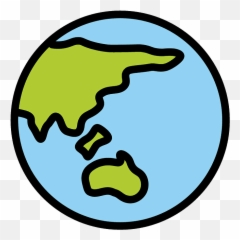 Earth Globe Asia - Australia Emoji Meanings U2013 Typographyguru Meaning,Earth Emoji Png