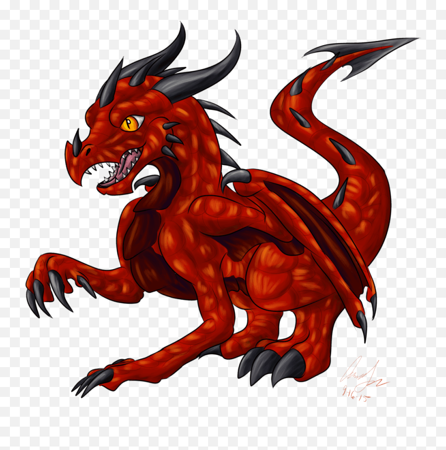 Red Dragon Wyrmling Png Download - Baby Red Dragon 5e Emoji,Red Dragon Emoji