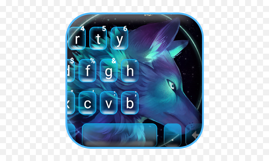 Updated Night Dark Wolf Keyboard Theme Pc Android App Emoji,Whatsapp Emoticon For Wolf
