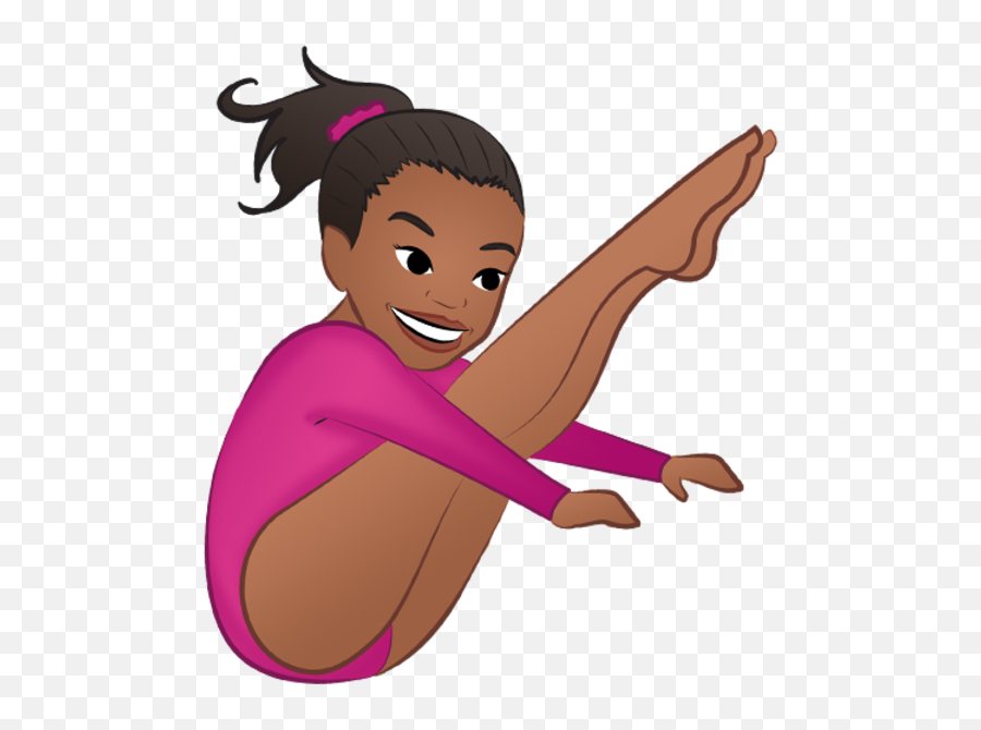 Pin - Gabby Douglas Emoji,Girl Power Emoji