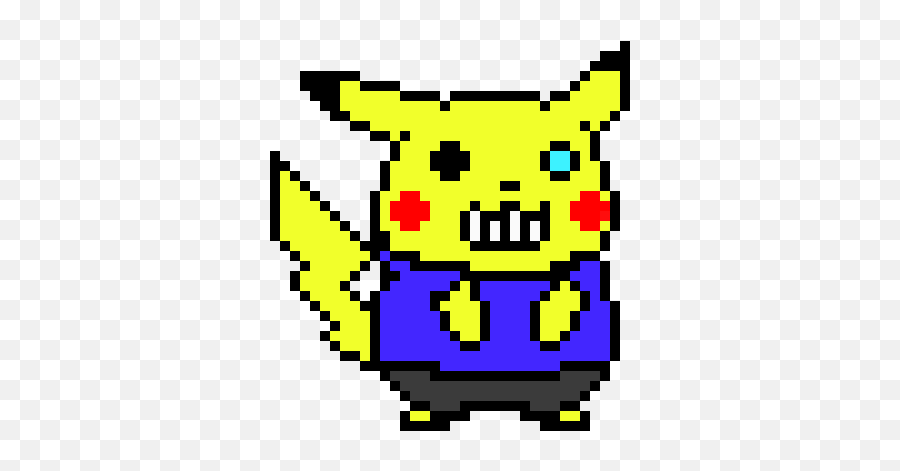 Pixel Art Gallery Emoji,Surprised Pikachu Emoticon Text