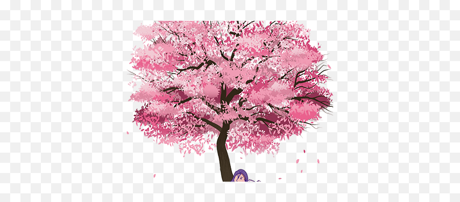 Tabas Projects Photos Videos Logos Illustrations And Emoji,Pink Sakara Tree Gif Emojis