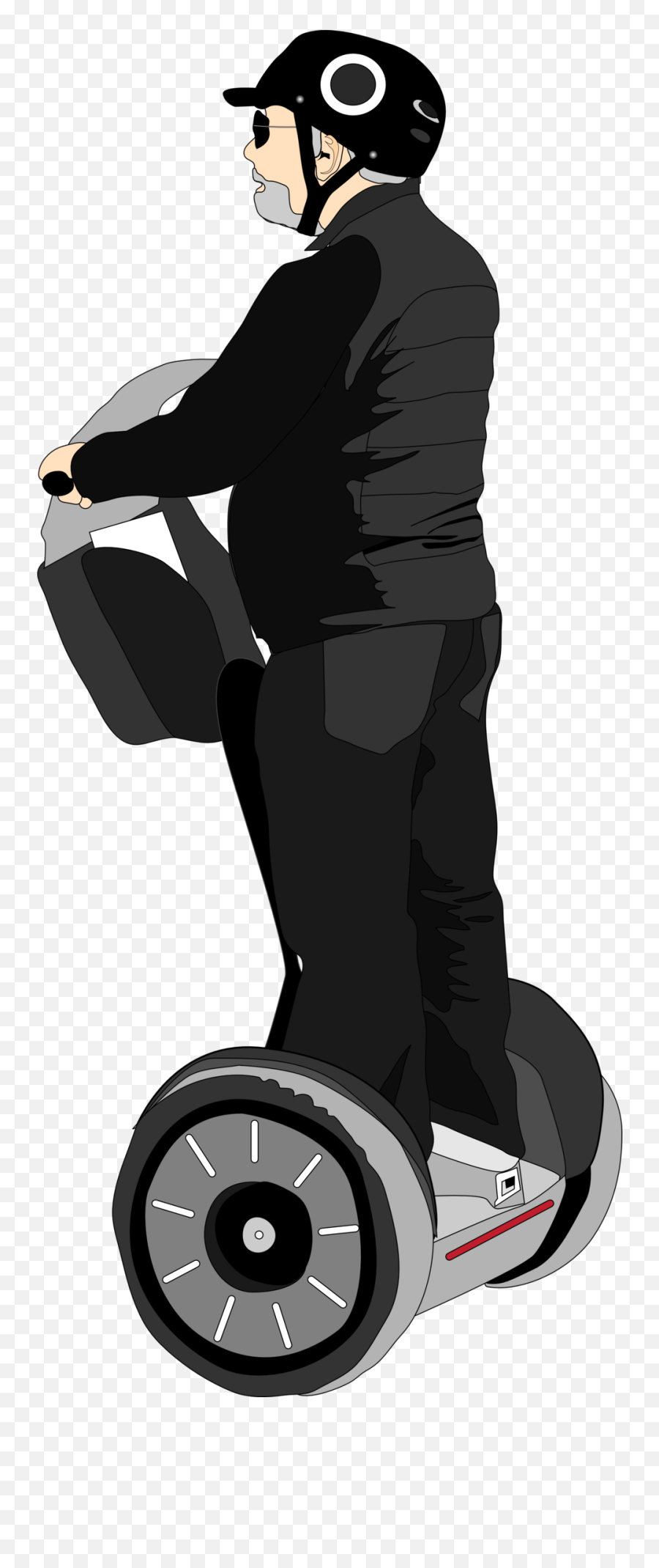 Public Domain Clip Art Image Man On Segway Id Emoji,Man And Woman Emoticon Clipart Black And White
