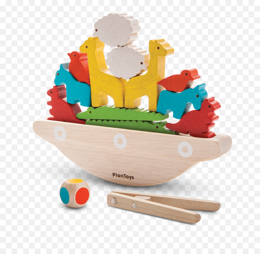 Balancing Boat - Plantoys Balancing Boat Emoji,Emotion Dice