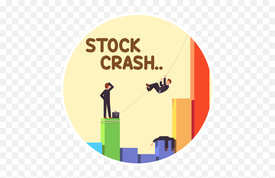 Stock Market By Marcossoft - Sticker Maker For Whatsapp Emoji,Market Crash Emoji