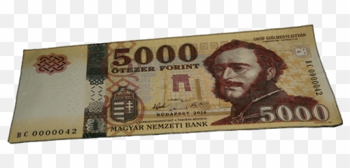 5000 Ft Mintás Egyedi Pénzes Törölköz Dumdumshop Emoji,Grof Emoji