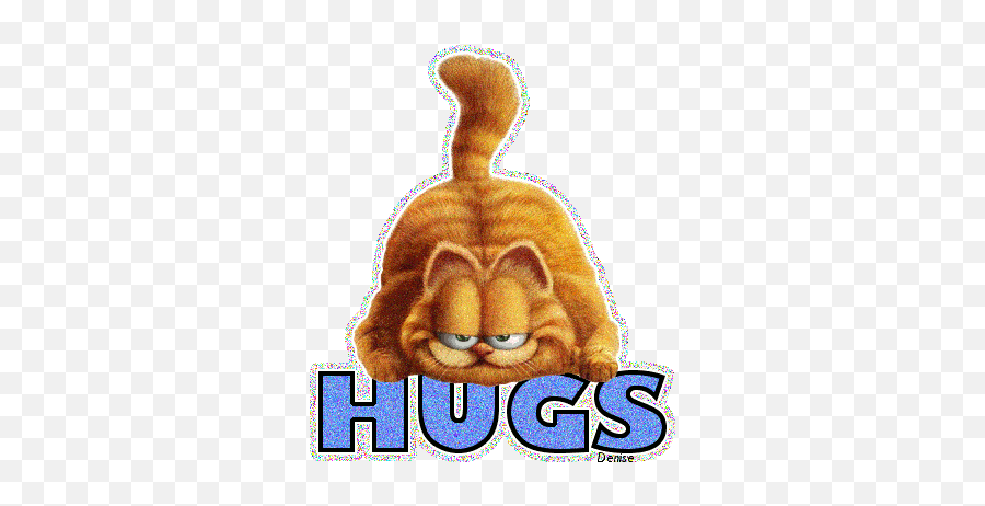 Tag For Garfield The Cat Love Funny Cats Check Out Www - Garfield Hug Emoji,Questioning Emoji Gif