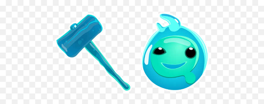 Fortnite Rippley Skin Sludgehammer Cursor U2013 Custom Cursor - Blue Fortnite Skins Rippley Emoji,Axe Emoticon