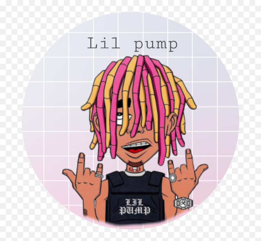 Lil Pump Sticker - Happy Emoji,Lil Pump Emoji