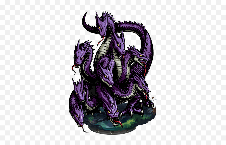 Hydra Sticker - Dragon Emoji,Hydra Emoji