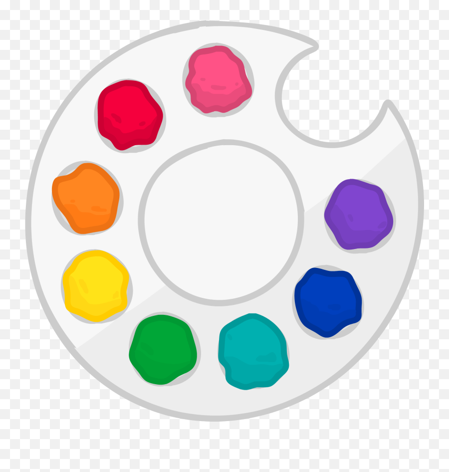Paint Palette Png - Object Lockdown Paint Palette Emoji,Palette Emoji