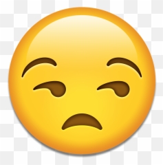 Inilah Emote Yang Paling Ngeselin Di - Unamused Emoji Transparent,Emoticon Sedih Fb