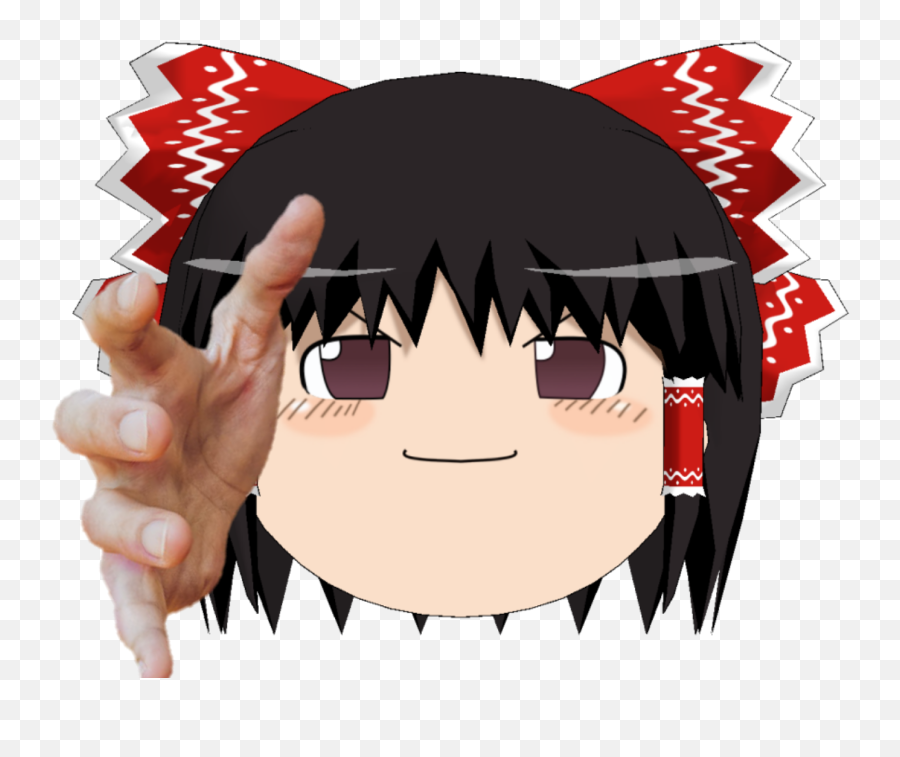 Vibe Check Hand Meme Transparent - Yukkuri Reimu No Background Emoji,Vibe Check Meme Emoji