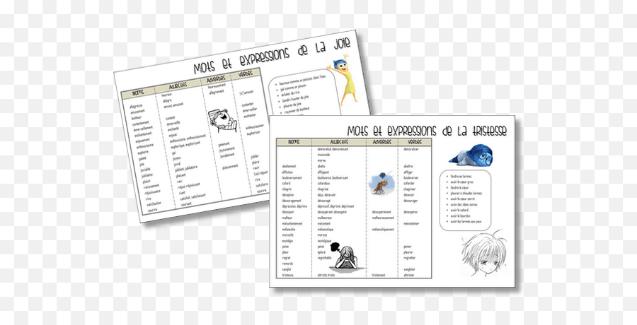 Cm1 Cm2 - Vertical Emoji,Vocabulaire Emotions Sentiments