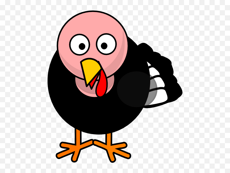 Turkey Public Domain Clipart Funny - Chicken Clipart Clker Emoji,Turkey And Pie Emoji