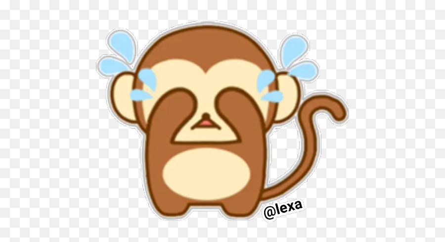 Sticker Maker - Cute Monkey Happy Emoji,Emoji Movie Monkey