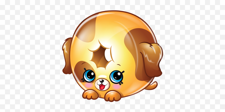 5 Clipart Shopkins Season 5 Shopkins - Dolly Donut Dog Shopkin Emoji,Shopkins Emoji