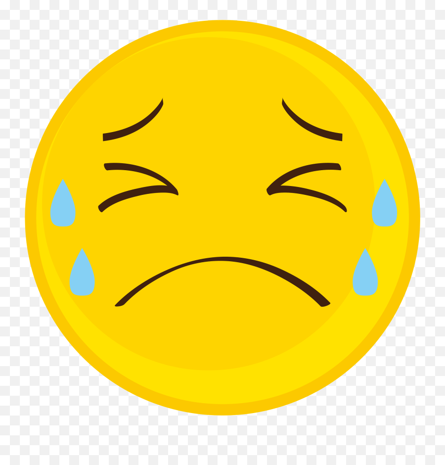 Yellow Smiley Expressing Pain Clipart - Painful Pain Emoji,Pain Emoji