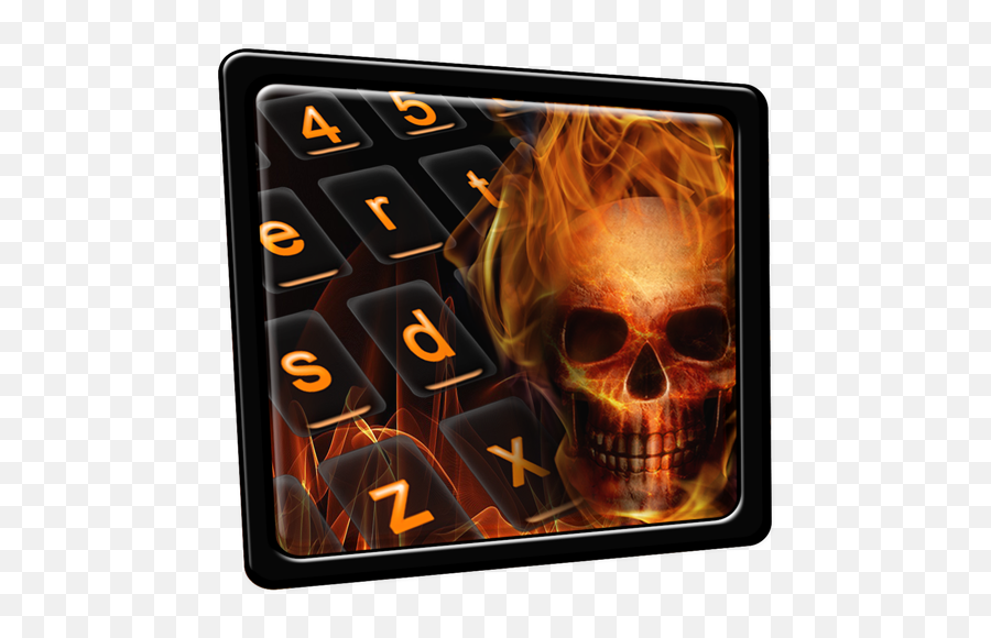 Hell Skull Fire Keyboard Theme - Aplikacionet Në Google Play Imagenes Para Teclado De Celular De Calavera Emoji,Fire Emoji Keyboard