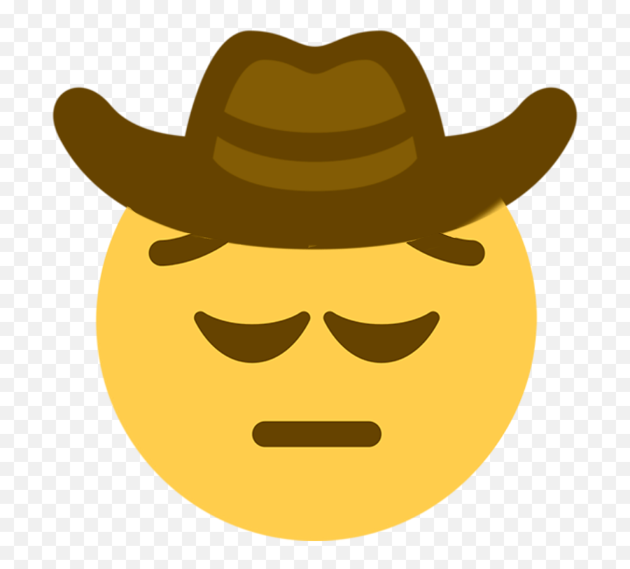 Shock Emoji Png - Sad Cowboy Emoji Discord 59801 Vippng Sad Cowboy Emoji Transparent,Sad Emoji Meme